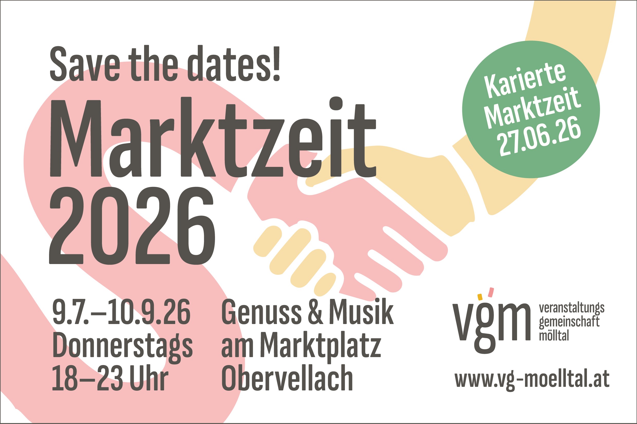 Marktzeit 2026 - Einladung 