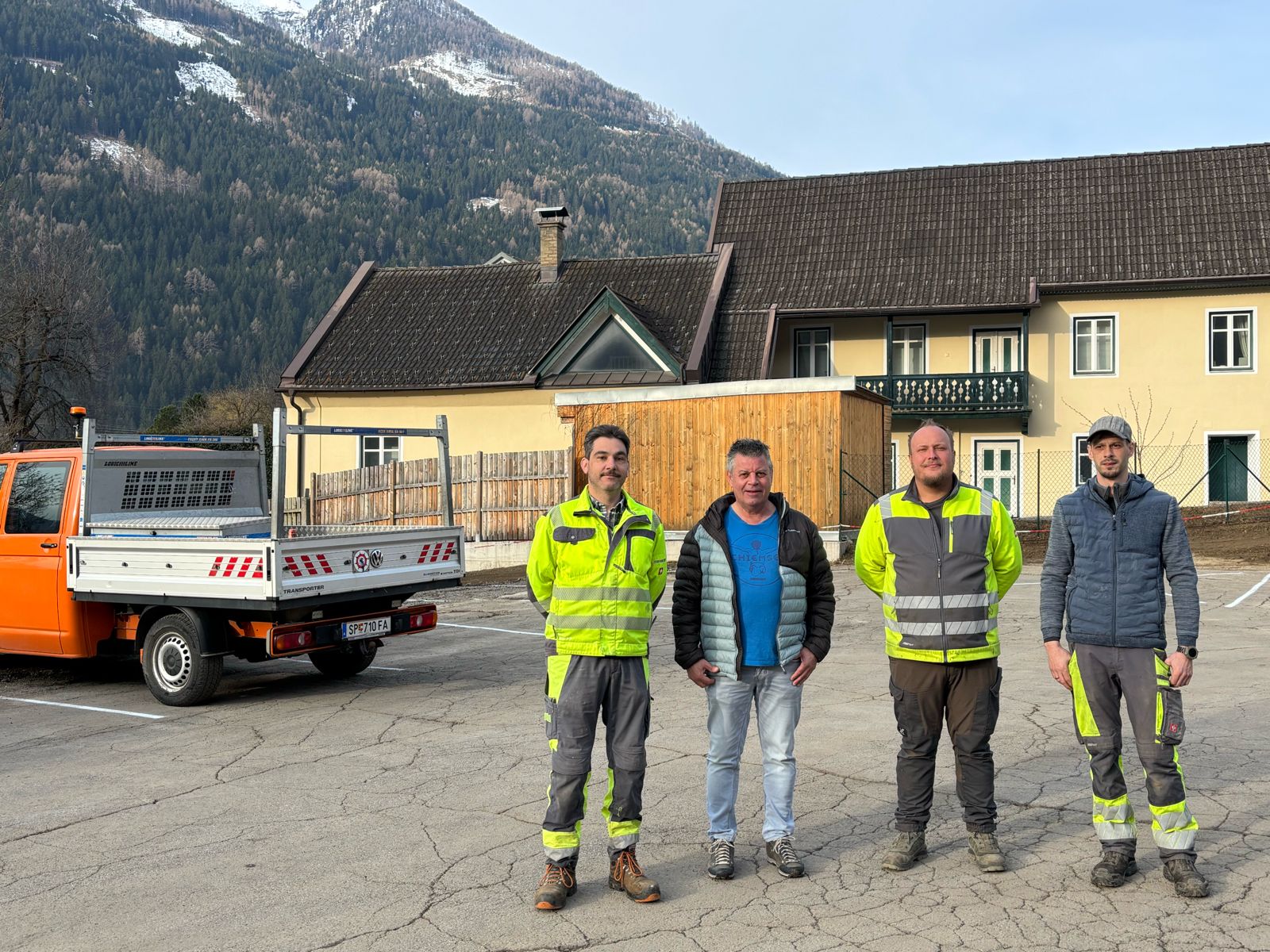 Neue Parkplätze beim Lagler-Areal