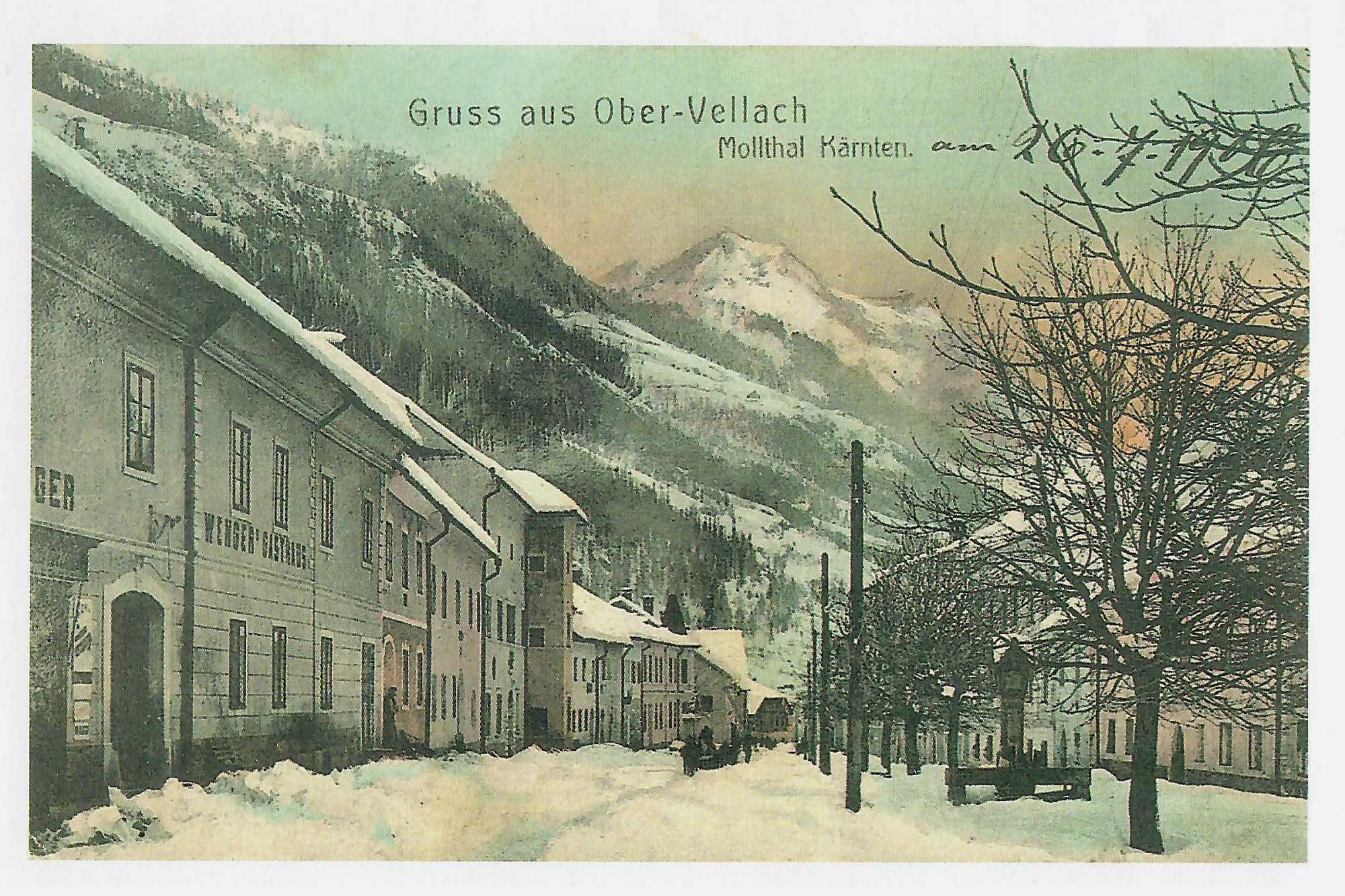 Obervellacher Hauptplatz, 1906