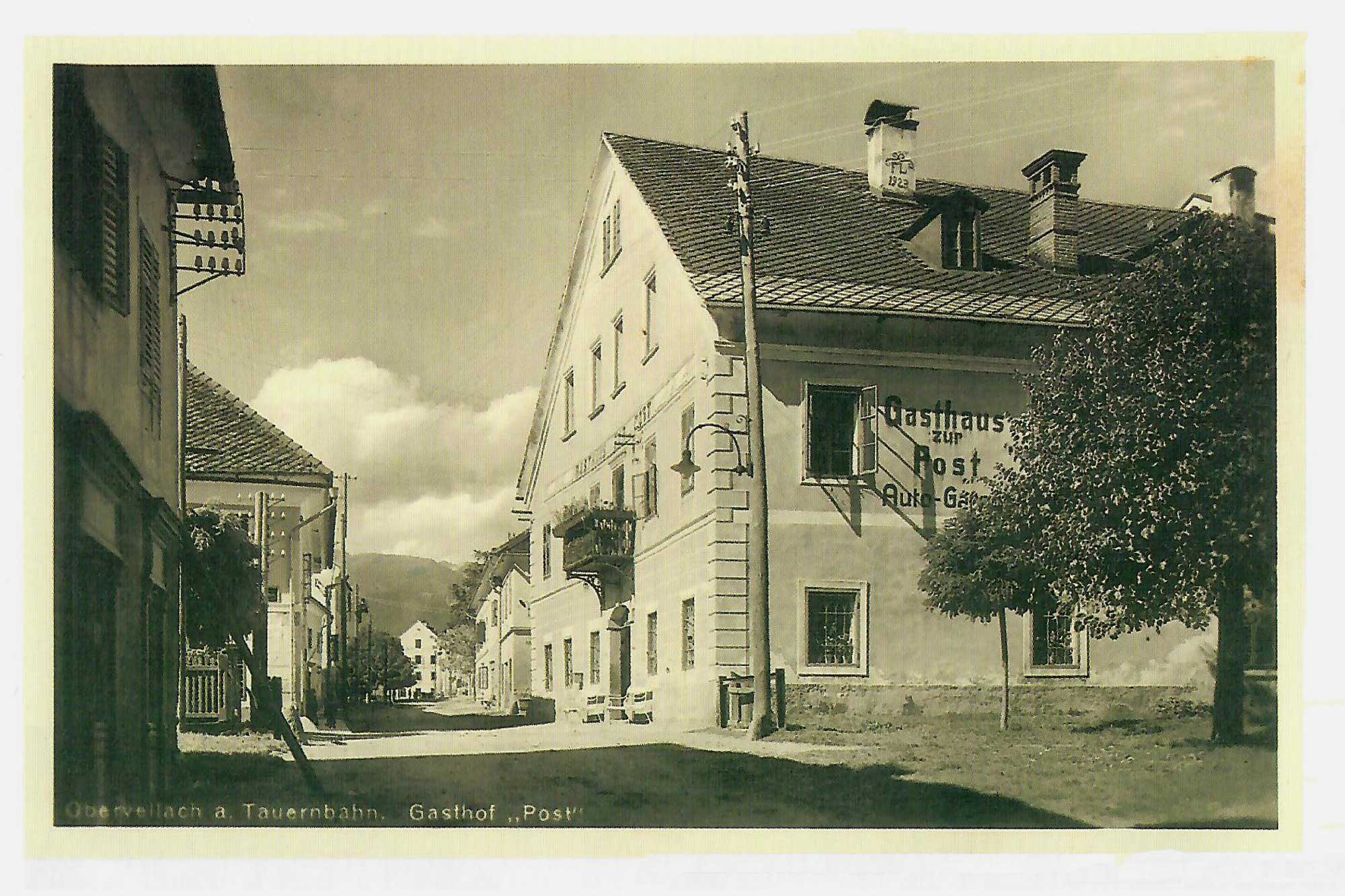 Hotel Post in Obervellach, ca. 1930